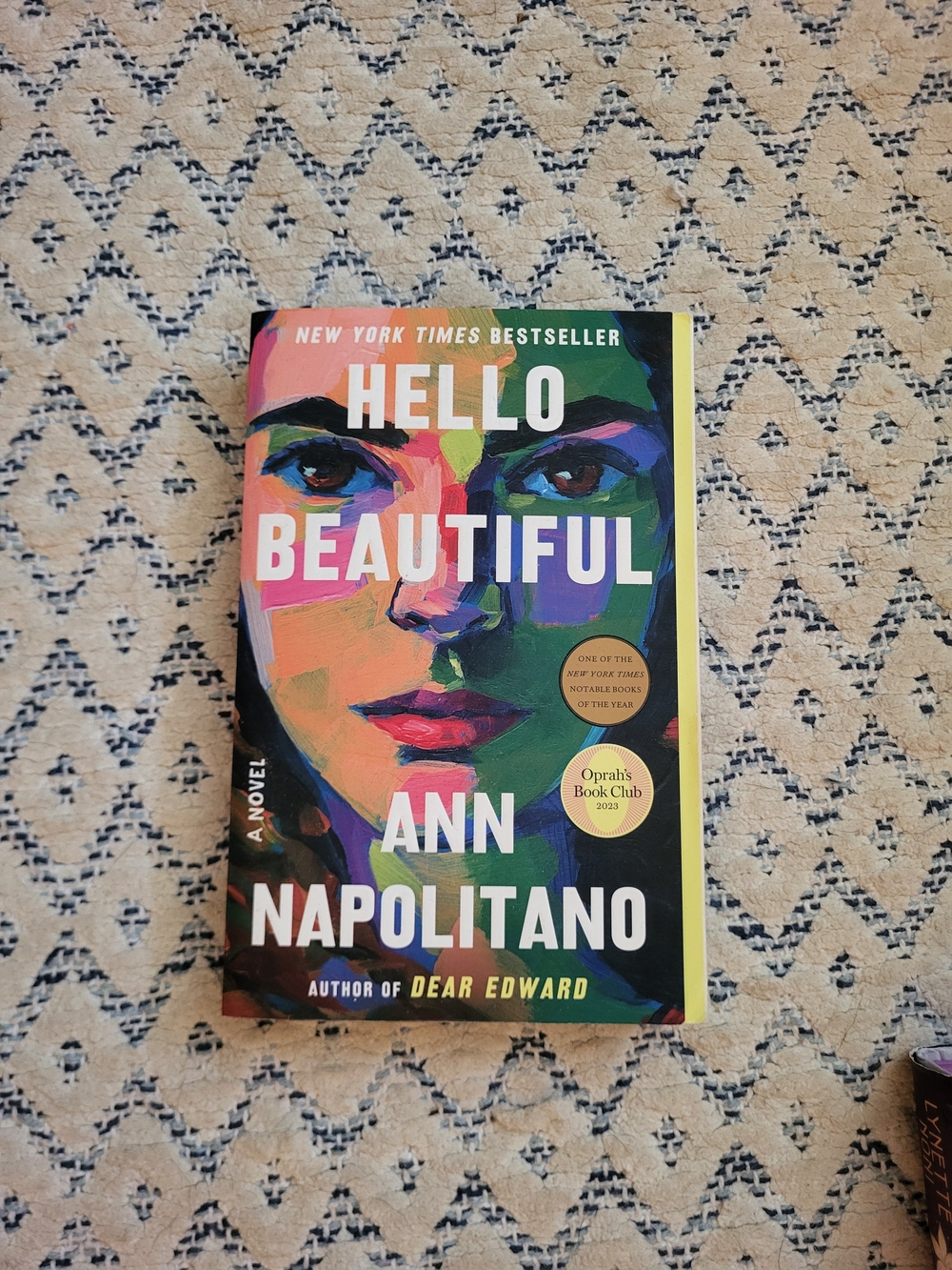 Hello Beautiful by Ann Napolitano - Colorful Art Cover